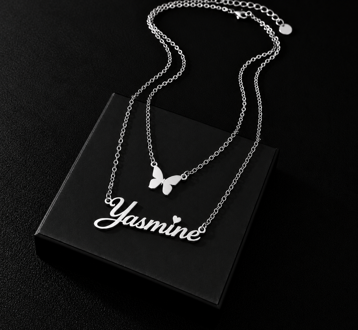 TENDRESSE | Collier prénom & symbole personnalisé