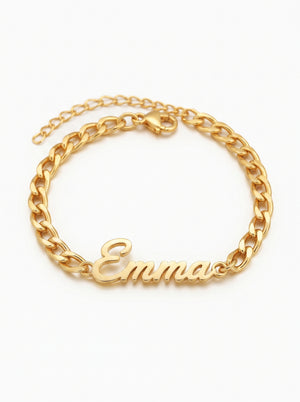 EMMA | Bracelet Prénom Personnalisé