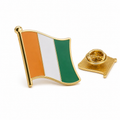 Pin’s 3D Drapeau Côte d’Ivoire orange blanc vert
